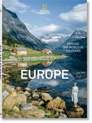 Cover von National Geographic. Around the World in 125 Years. Europe