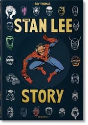 Cover von The Stan Lee Story - Englische Ausgabe mit deutscher Übersetzung in einem Beiheft