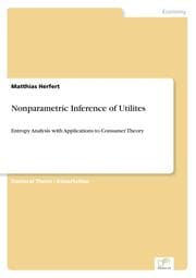 Cover von Nonparametric Inference of Utilites