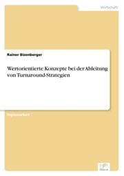 Cover von Wertorientierte Konzepte bei der Ableitung von Turnaround-Strategien