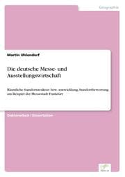 Cover von Die deutsche Messe- und Ausstellungswirtschaft
