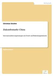 Cover von Zukunftsmarkt China