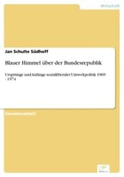 Cover von Blauer Himmel über der Bundesrepublik