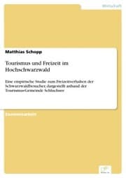 Cover von Tourismus und Freizeit im Hochschwarzwald