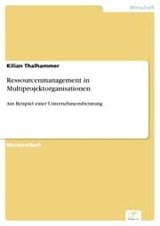 Cover von Ressourcenmanagement in Multiprojektorganisationen