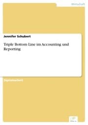 Cover von Triple Bottom Line im Accounting und Reporting
