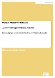 Cover von Altersvorsorge optimal nutzen