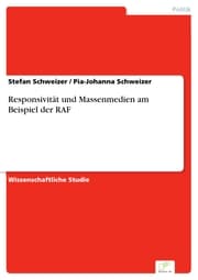 Cover von Responsivität und Massenmedien am Beispiel der RAF