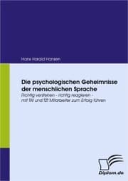 Cover von Die psychologischen Geheimnisse der menschlichen Sprache