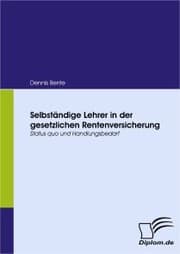 Cover von Selbständige Lehrer in der gesetzlichen Rentenversicherung