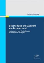 Cover von Beschaffung und Auswahl von Fachpersonal