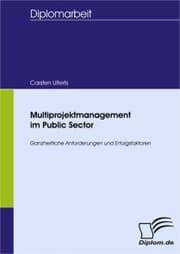 Cover von Multiprojektmanagement im Public Sector