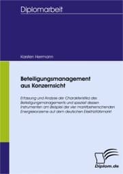 Cover von Beteiligungsmanagement aus Konzernsicht