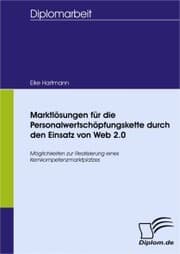 Cover von Marktlösungen für die Personalwertschöpfungskette durch den Einsatz von Web 2.0