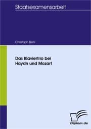 Cover von Das Klaviertrio bei Haydn und Mozart
