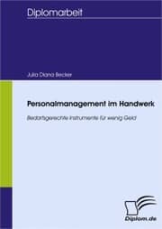 Cover von Personalmanagement im Handwerk