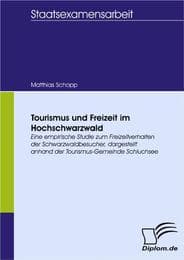 Cover von Tourismus und Freizeit im Hochschwarzwald