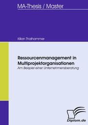 Cover von Ressourcenmanagement in Multiprojektorganisationen
