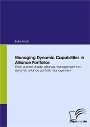 Cover von Managing Dynamic Capabilities in Alliance Portfolios