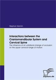 Cover von Interactions between the Craniomandibular System and Cervical Spine