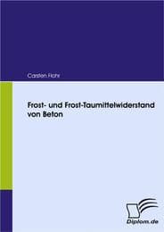Cover von Frost- und Frost-Taumittelwiderstand von Beton