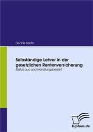Cover von Selbständige Lehrer in der gesetzlichen Rentenversicherung