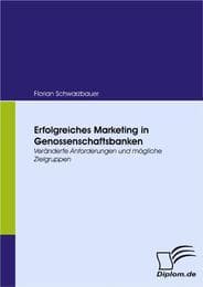 Cover von Erfolgreiches Marketing in Genossenschaftsbanken