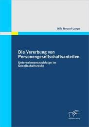 Cover von Die Vererbung von Personengesellschaftsanteilen