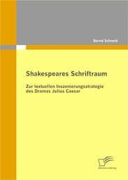 Cover von Shakespeares Schriftraum