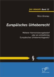 Cover von Europäisches Urheberrecht