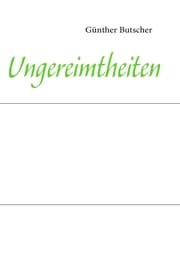 Cover von Ungereimtheiten