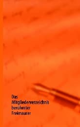 Cover von Das Mitgliederverzeichnis berühmter Freimaurer