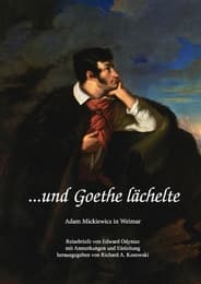 Cover von ...und Goethe lächelte