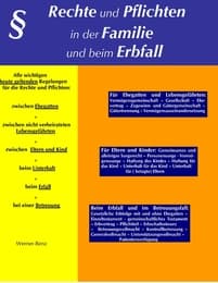 Cover von Rechte und Pflichten in der Familie und beim Erbfall