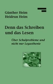 Cover von Denn das Schreiben und das Lesen