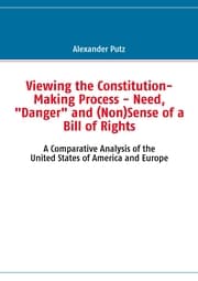 Cover von Viewing the Constitution-Making Process - Need,'Danger' and (Non)Sense of a Bill of Rights
