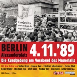 Cover von Berlin Alexanderplatz 4.11.'89