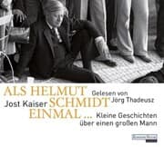 Cover von Als Helmut Schmidt einmal ...