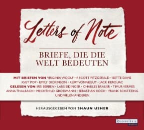 Cover von Letters of Note - Briefe, die die Welt bedeuten