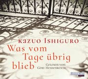 Cover von Was vom Tage übrig blieb
