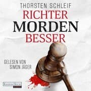 Cover von Richter morden besser