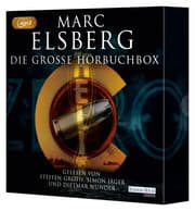 Cover von Die große Hörbuchbox - °C - Celsius - Der Fall des Präsidenten - Gier - Helix - Zero - Blackout - Black Hole