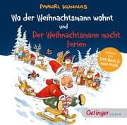 Cover von Wo der Weihnachtsmann wohnt und Der Weihnachtsmann macht Ferien