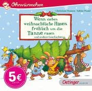 Cover von Wenn sieben weihnachtliche Hasen fröhlich um die Tanne rasen und andere Geschichten