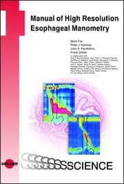 Cover von Manual of High Resolution Esophageal Manometry