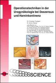 Cover von Operationstechniken in der Urogynäkologie bei Deszensus und Harninkontinenz