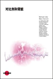 Cover von Contrast agents and the kidney - chinese edition