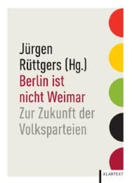 Cover von Berlin ist nicht Weimar