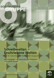 Cover von Schreibwelten - Erschriebene Welten