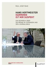 Cover von Hans Hoffmeister. Harmonie ist mir suspekt